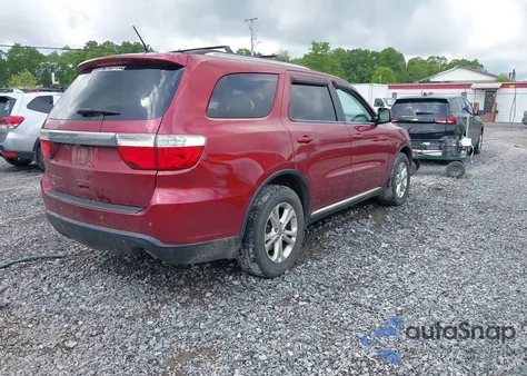 2013 Dodge Durango Sxt from USA, damaged, VIN 1C4RDJAG7DC617736